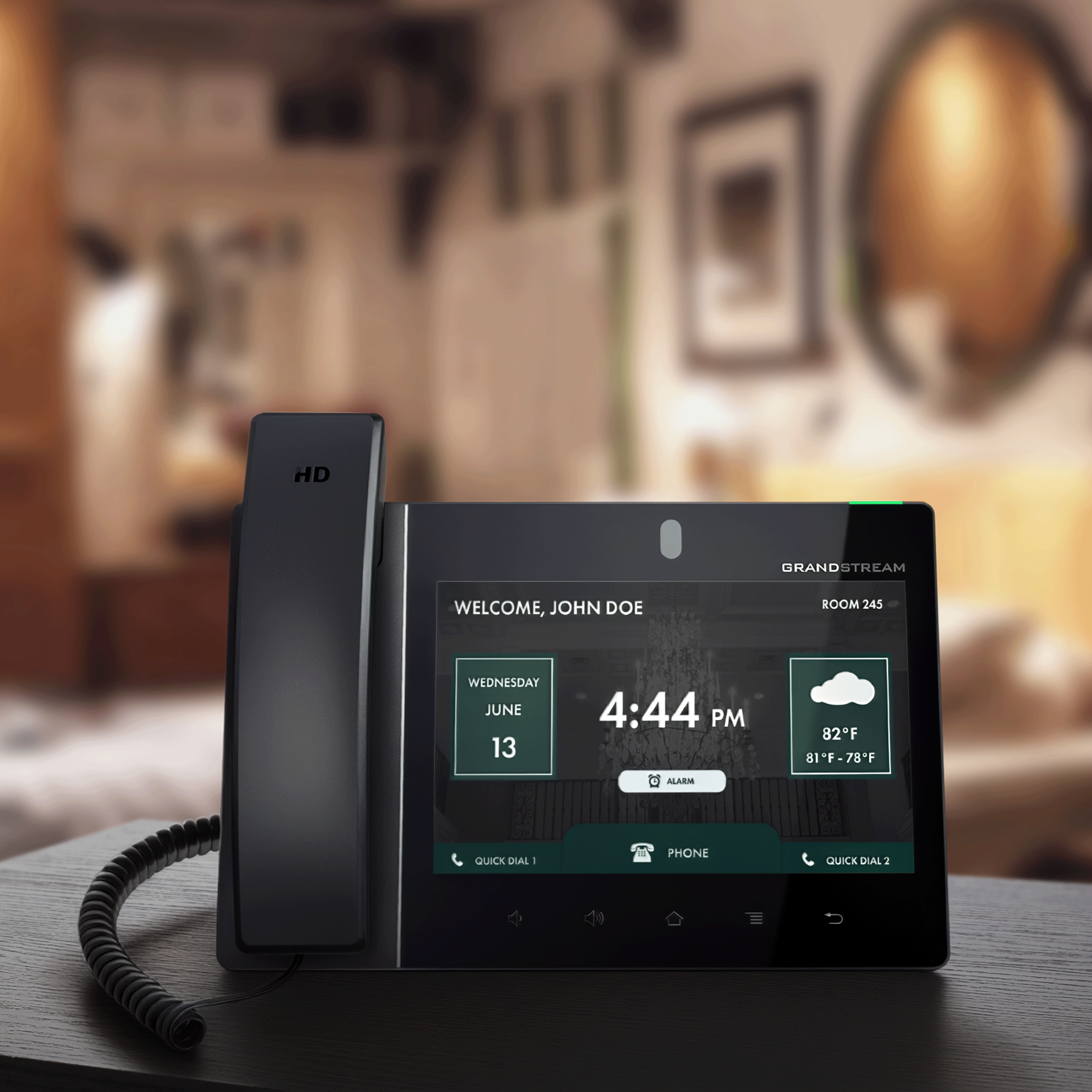 Latitude guest room app