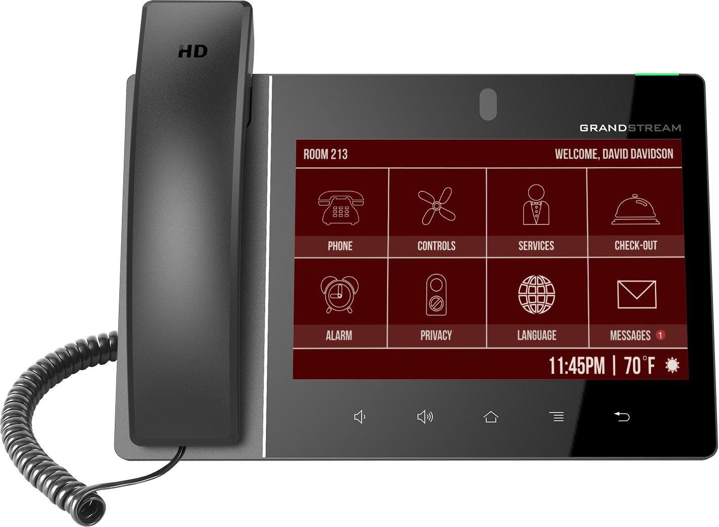 Latitude All-In-One welcome screen